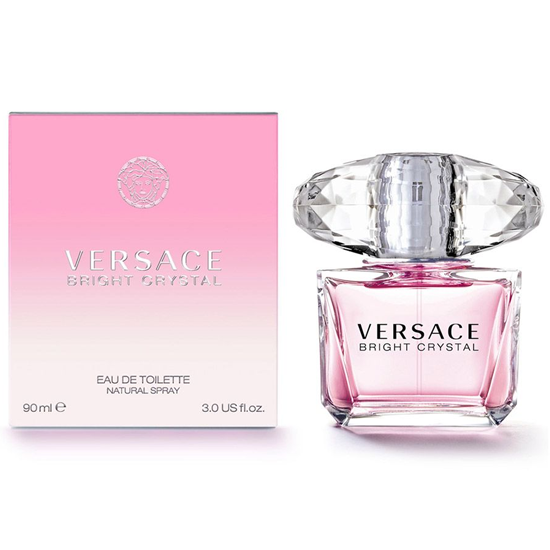 Perfume Versace Bright Crystal Eau de Toilette Feminino 90ML