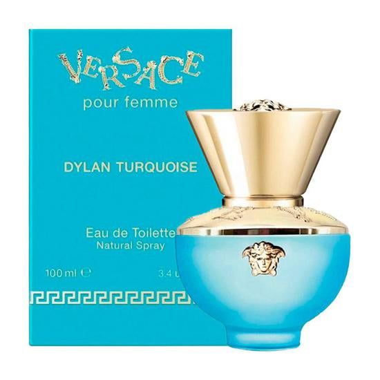 Perfume Versace Dylan Turquoise Pour Femme Eau de Toilette Feminino 100ML